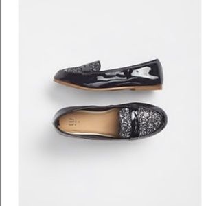 Glitter loafers
